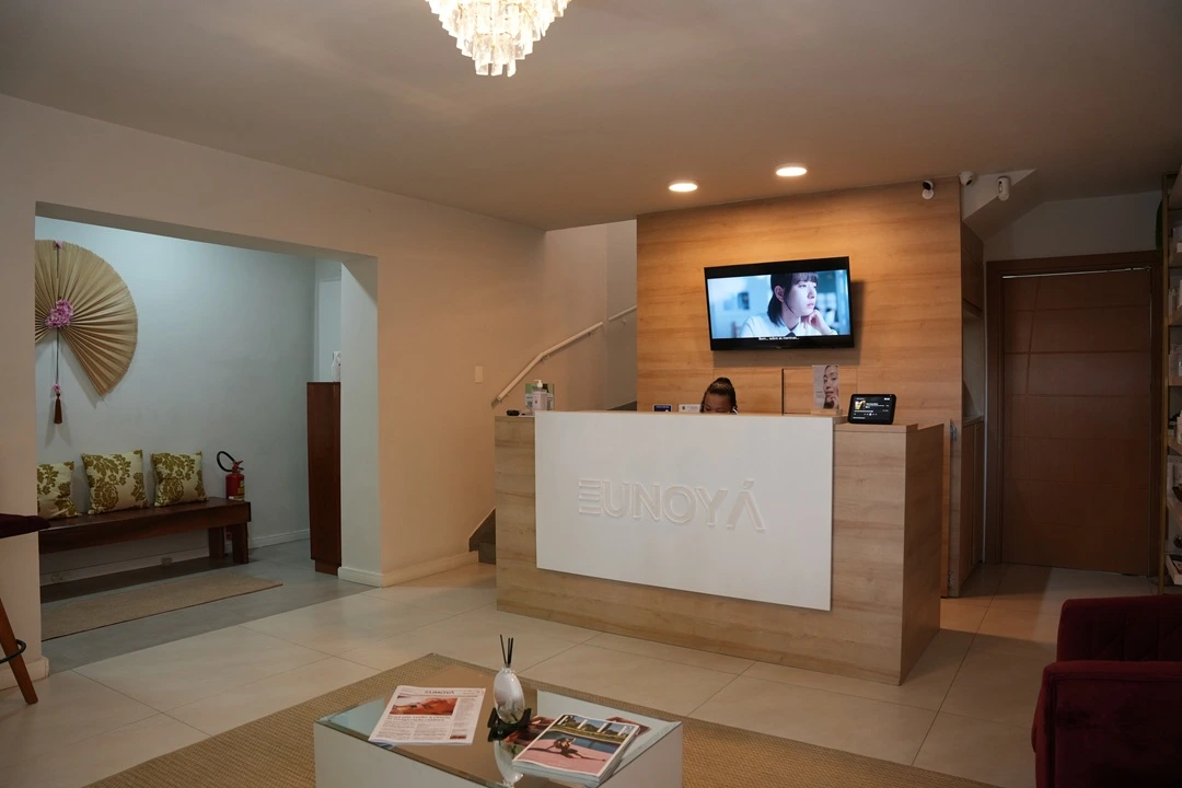 Recepção da Eunoyá Clinic espera